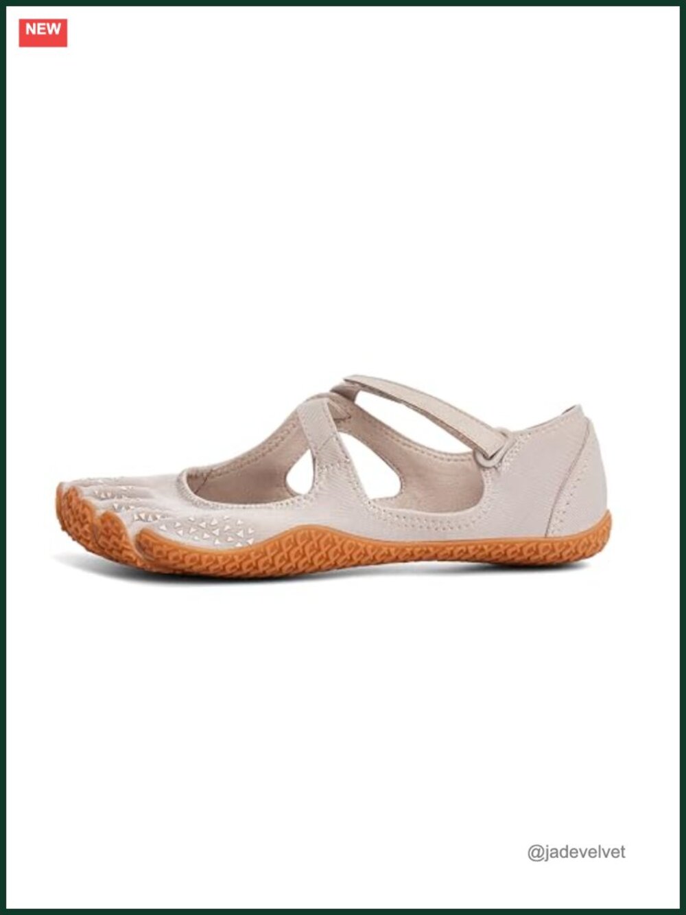 Women's Five Finger Sneakers Barefoot Tabi Shoe Hook Loop Gym